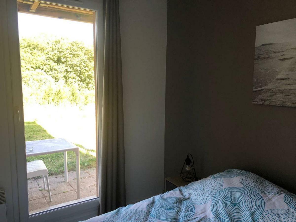 Appartement T2 cabine dans résidence avec piscine proche Honfleur - Deauville - Pont L'evêque Équemauville Esterno foto