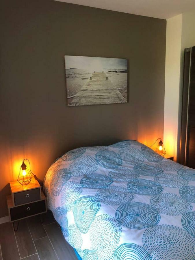 Appartement T2 cabine dans résidence avec piscine proche Honfleur - Deauville - Pont L'evêque Équemauville Esterno foto